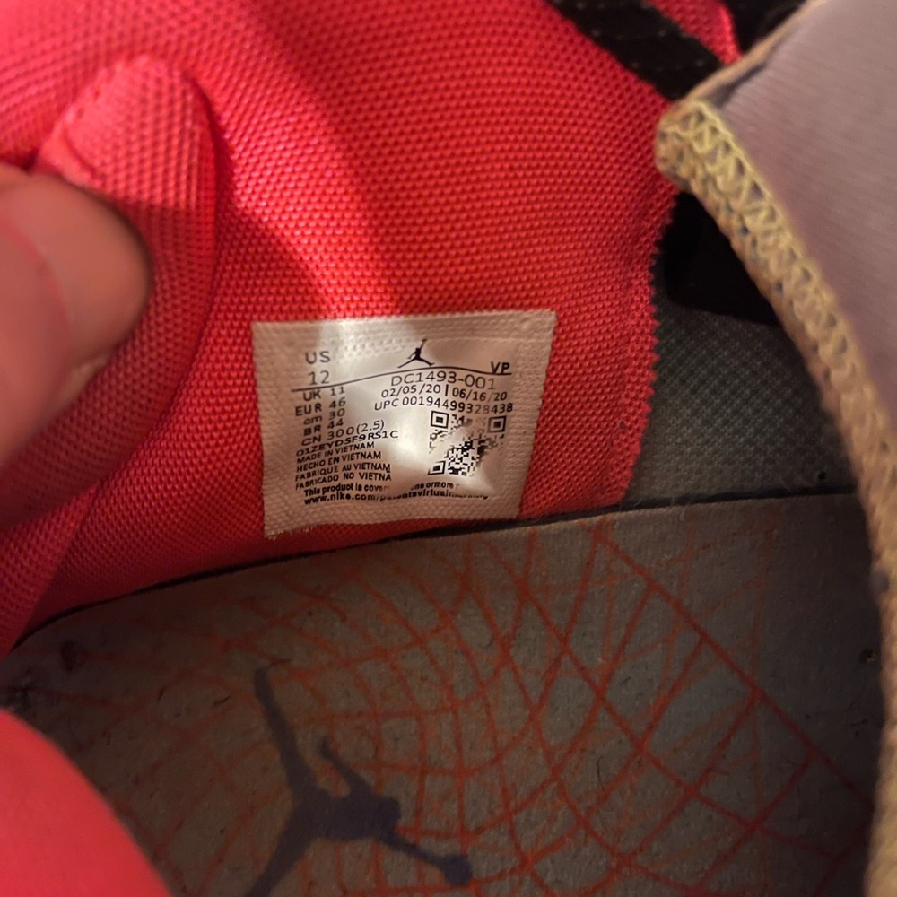 Nike Air Jordan XXXV 35 Center Of Gravity Men’s 12 Basketball Sneakers Shoes - Picture 7 of 7